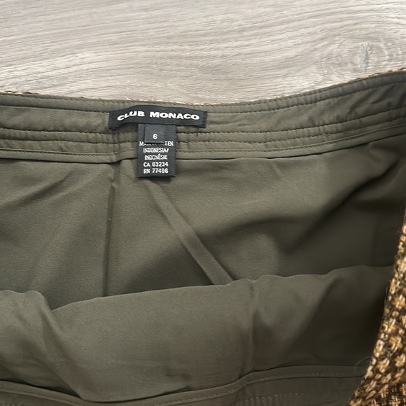 Club Monaco Wool Wallace Skirt Size 6 - Picture 2 of 4